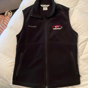 Columbia Fleece USA HOCKEY Vest